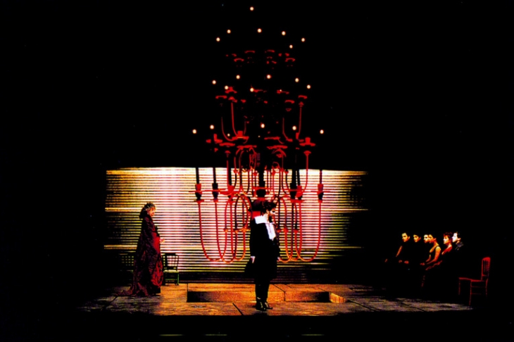 Scénographie : <strong>Antonio Lagarto</strong> - Mise en scène : Ricardo Pais - Théâtre national de Porto  - 1996
